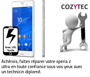 Reparation ecran Xperia Z ultra Acheres