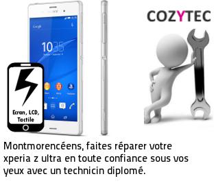Reparation ecran Xperia Z ultra Montmorency