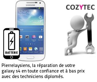 Reparation batterie Galaxy S4 Pierrelaye