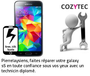 Reparation ecran galaxy S5 Pierrelaye