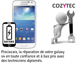Reparation batterie Galaxy S4 Poissy