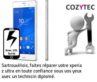 Reparation ecran Xperia Z ultra Sartrouville